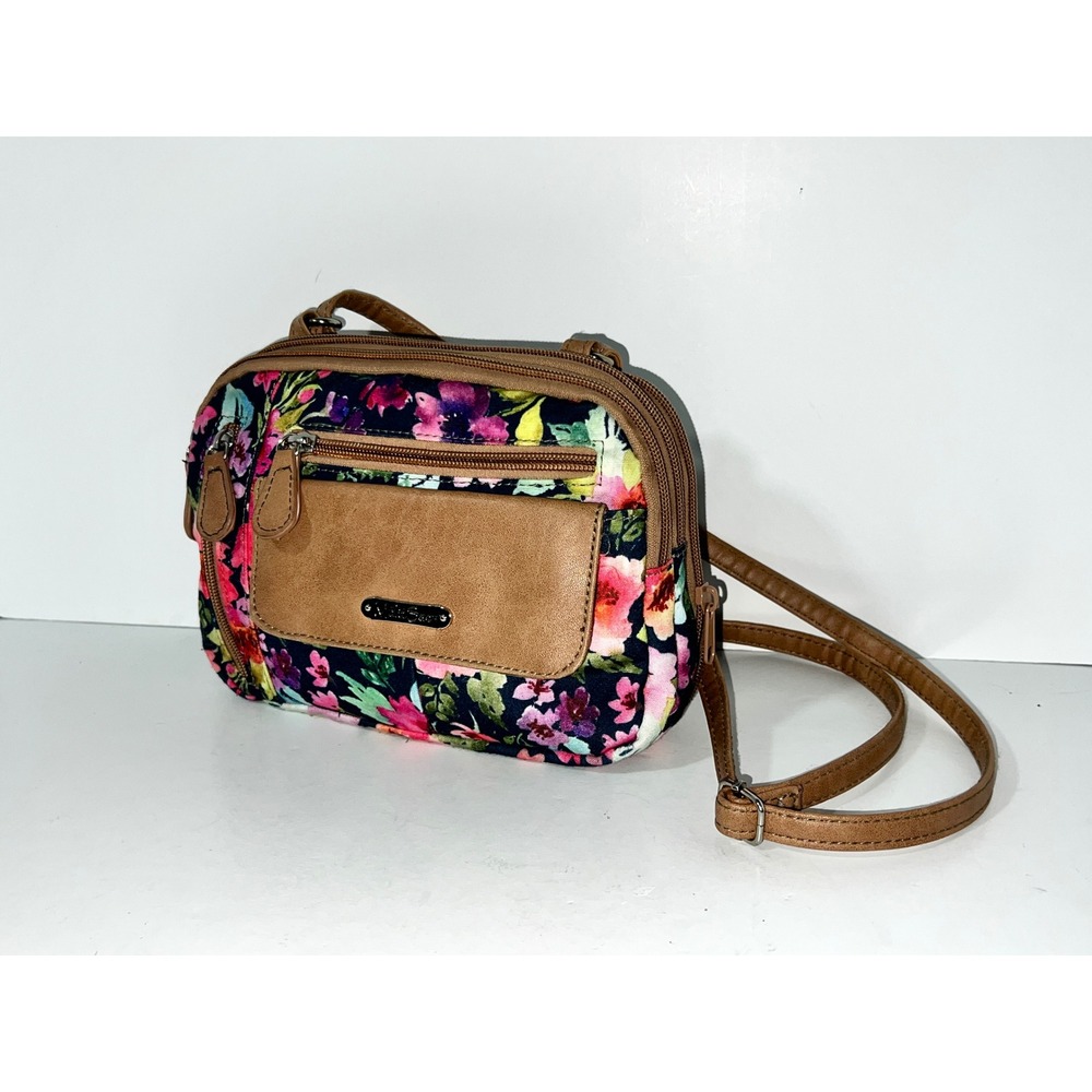 MultiSac Zippy Triple Compartment Crossbody Bag